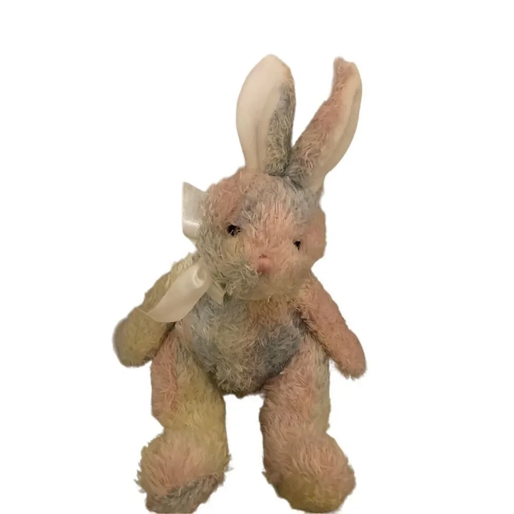 Plush Bunny Rabbit Ears Headband Stuffed Animal Neon Kids Children Toys Toy Cute